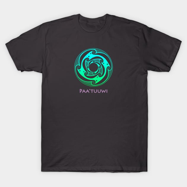 Paatuuwi Mimbres Swirls T-Shirt by FTEStudio